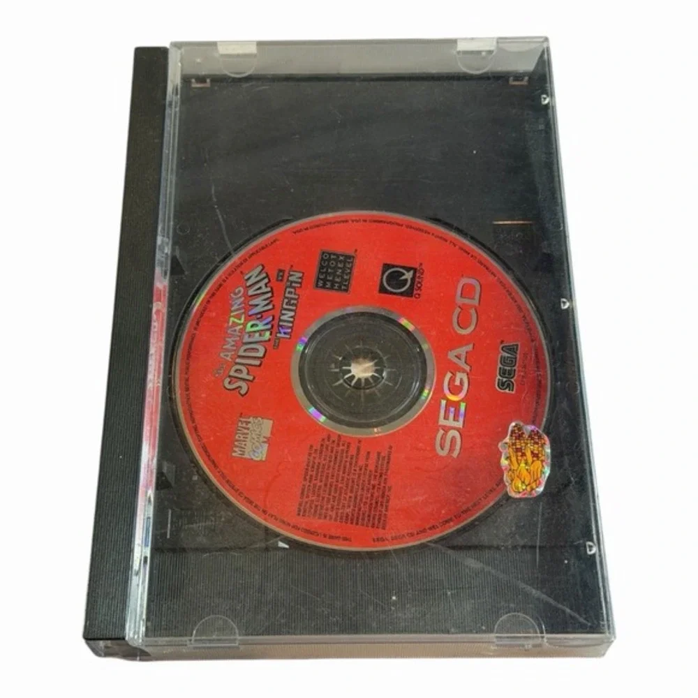 Amazing Spider-Man vs. The Kingpin (Sega‎ CD, 1993) Disc Only